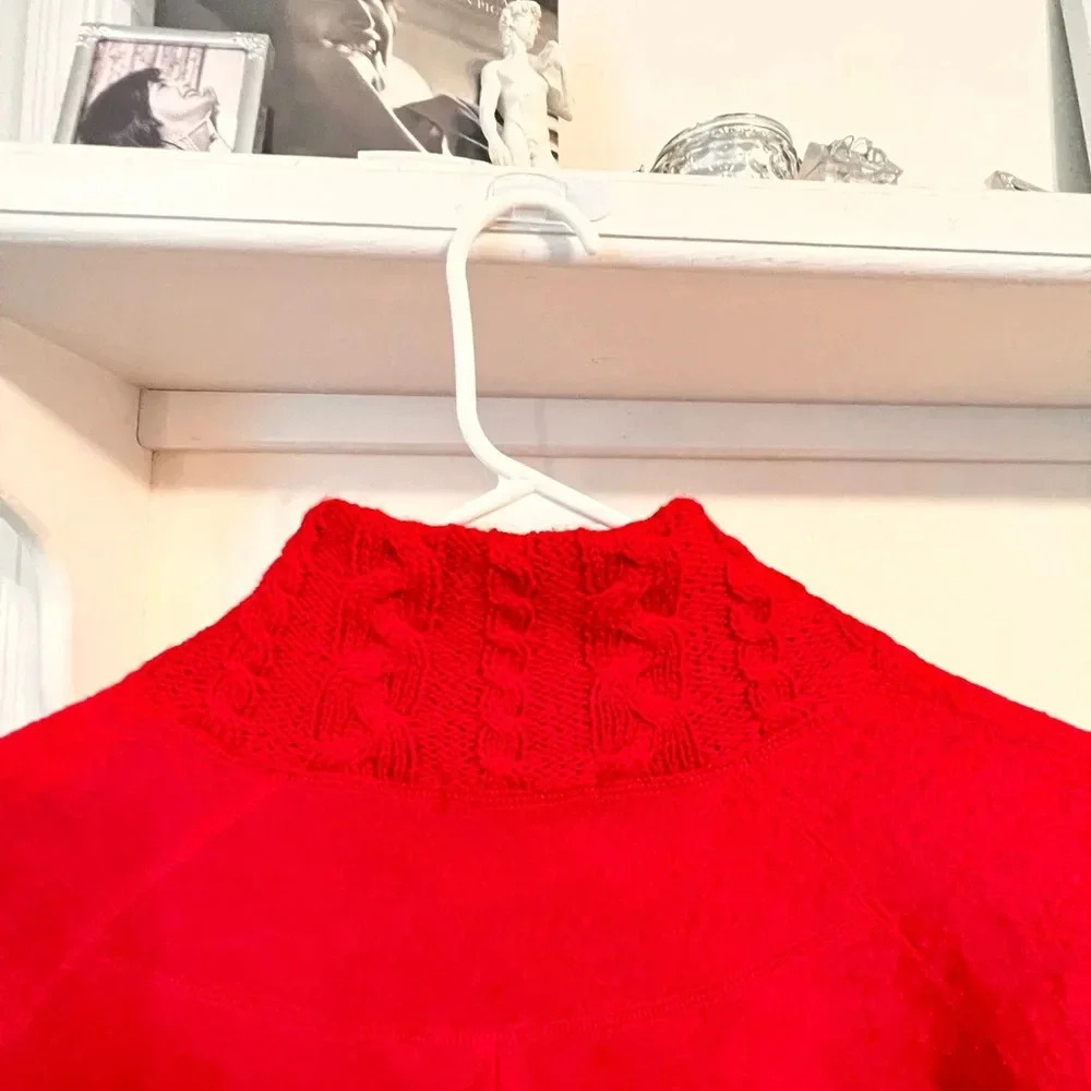Final Price For Cynthia ( Cynthia Rowley ) Red Wool Buttoned Jacket - Picture 3 of 8